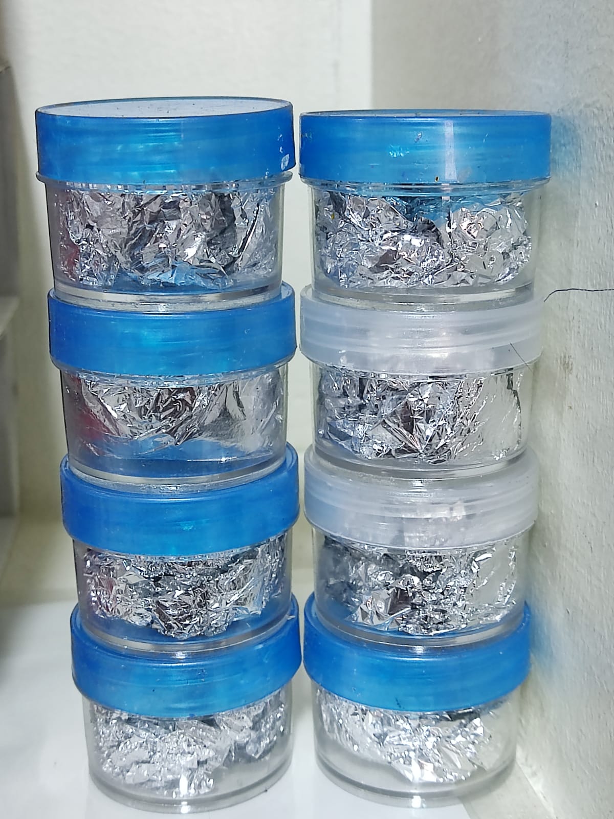 علبه ورق فضه