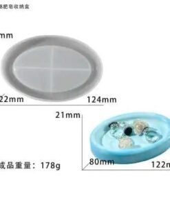 قالب صينيه بيضاوي