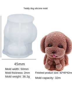 Teddy Dog Silicone Mold