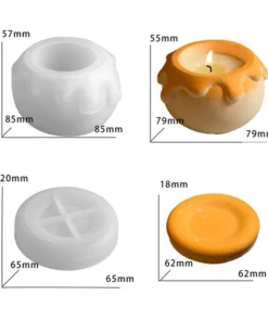 Honey Jar Silicone Mold-Honey Storage Jar Mold