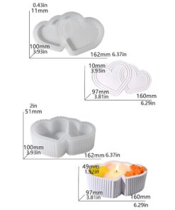 Double heart storage mould