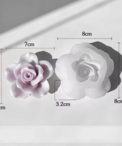 Rose Silicone Candle Molds