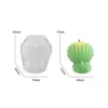 Shell Coral Candle Mould